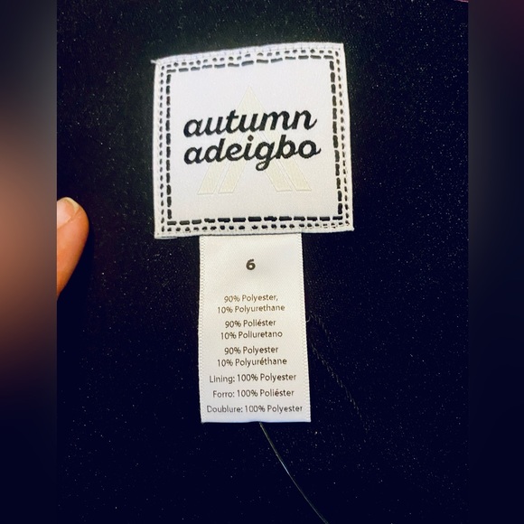 Autumn Adeigbo Lykke Blouse size 6 - Picture 10 of 12